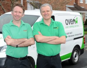 Simon Kirkby with Dave Glover
