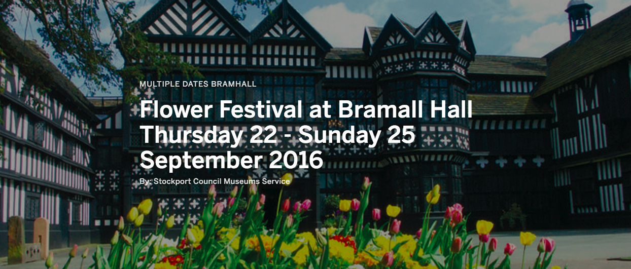 Fresh Flower Festival At Bramall Hall