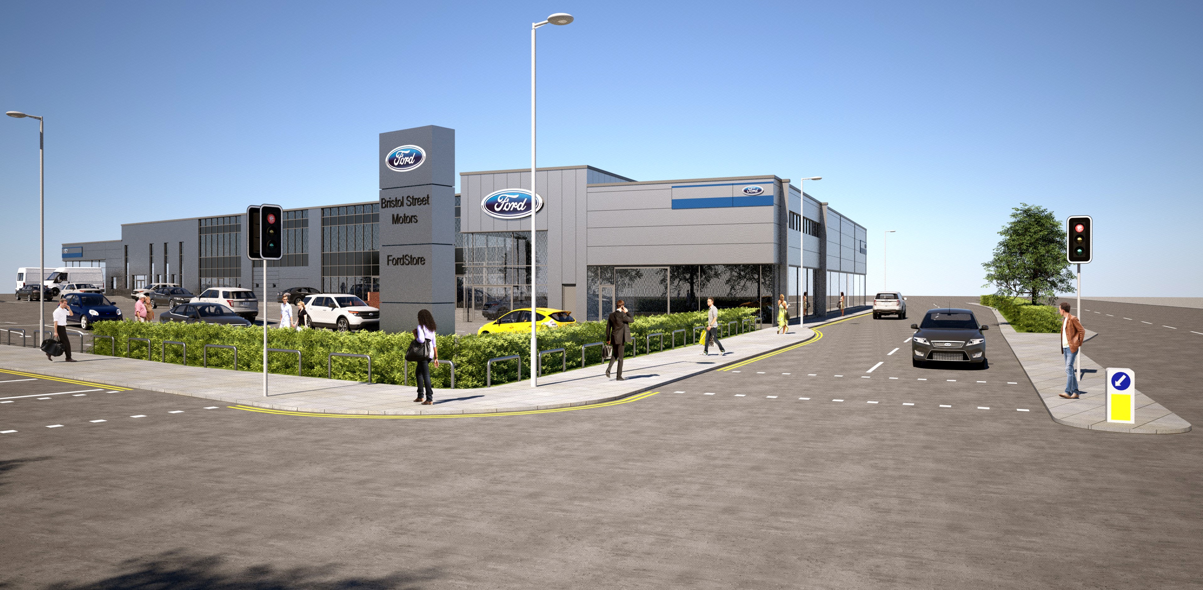 Bristol Street Motors invests in £3million in prestigious FordStore dealership