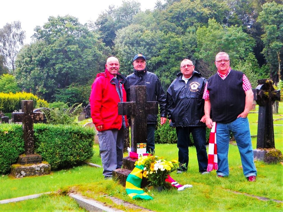 Fans discover South Lakeland resting place of Man Utd founder
