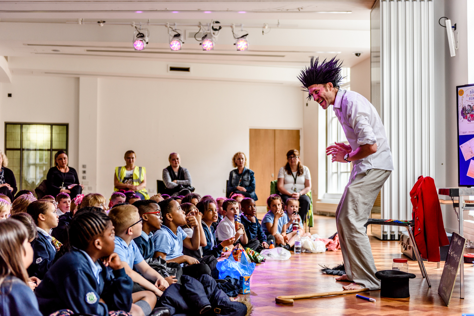Enjoy a feast of free family fun at Central Library this Sunday
