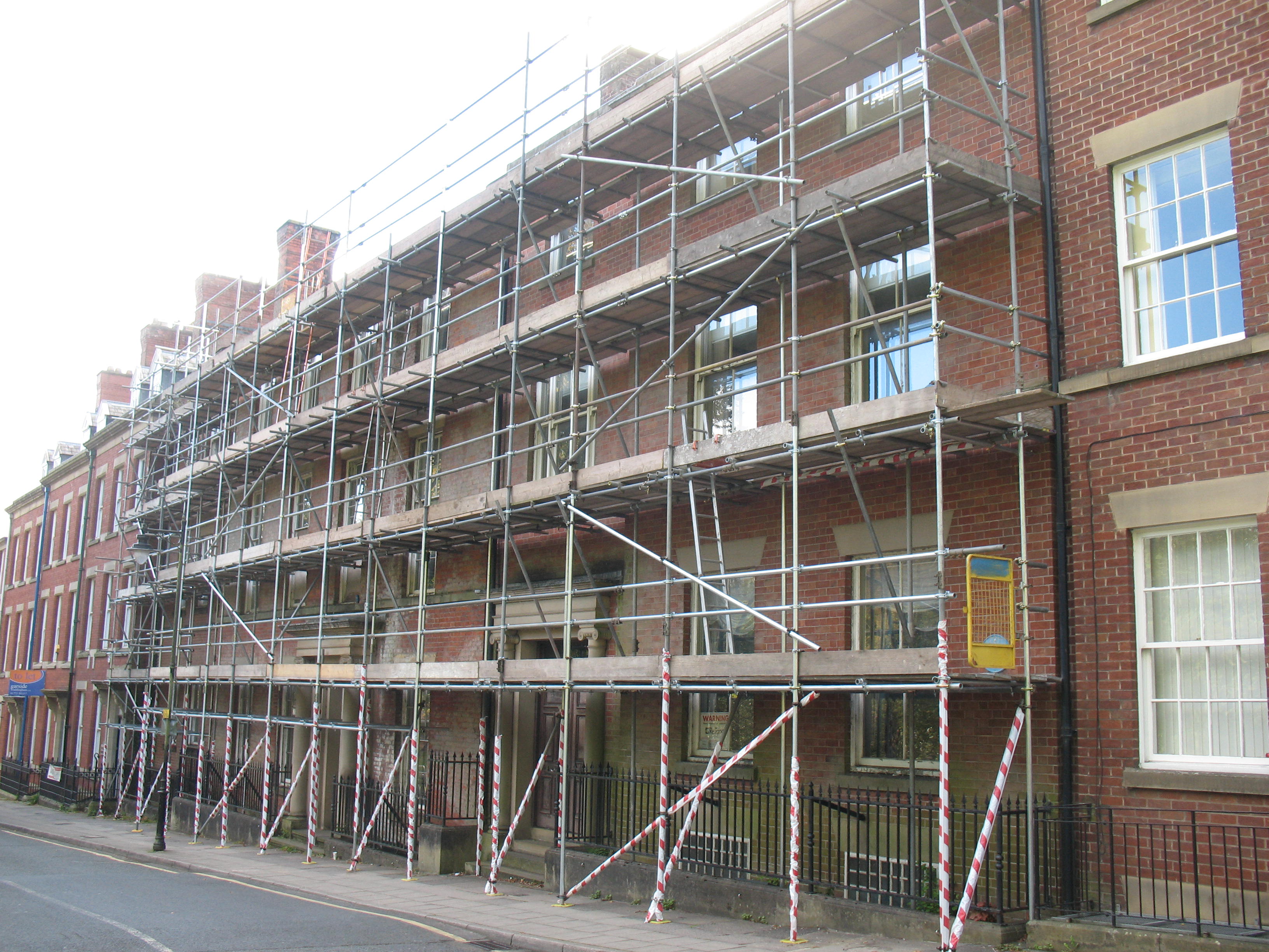 Council Action Forces Builders to move into Historic City Centre House