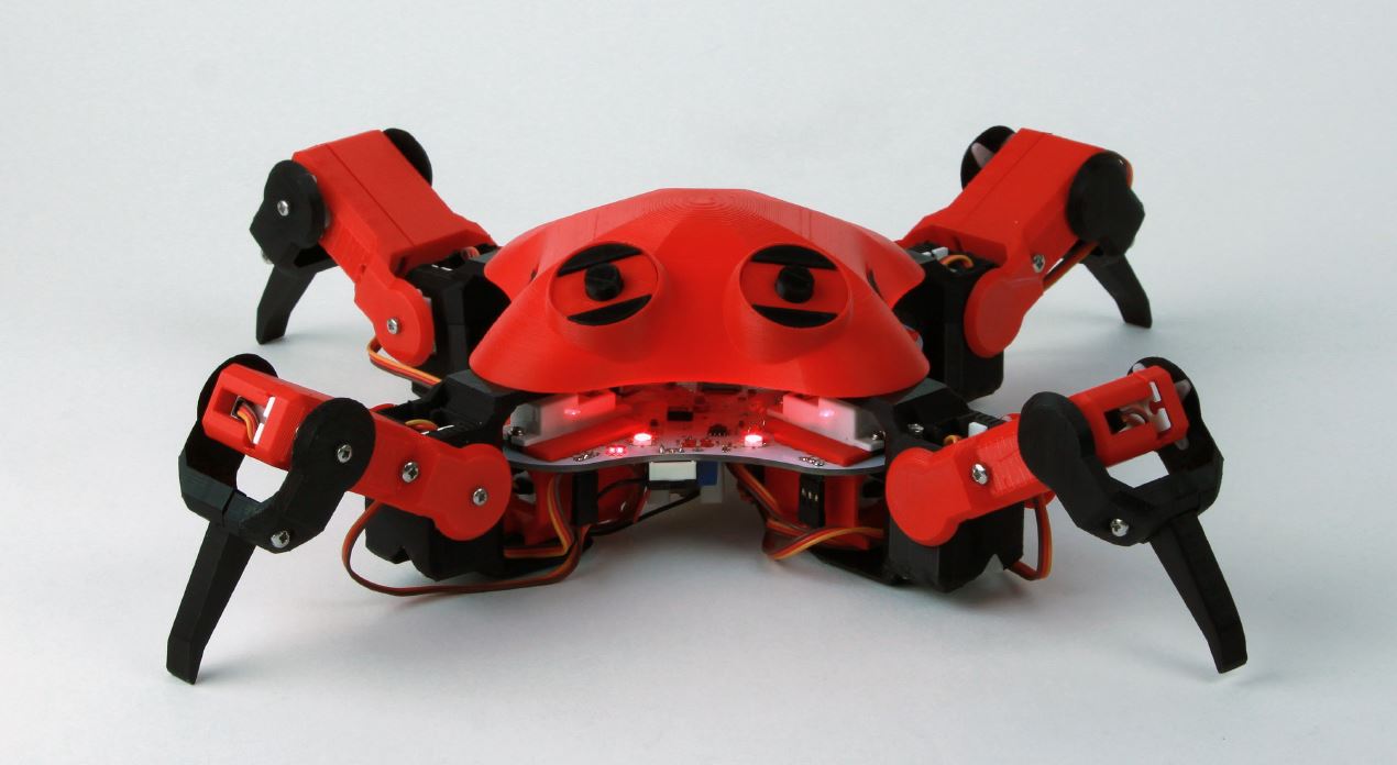 Manchester graduates hoping to inspire with their DIY walking robot