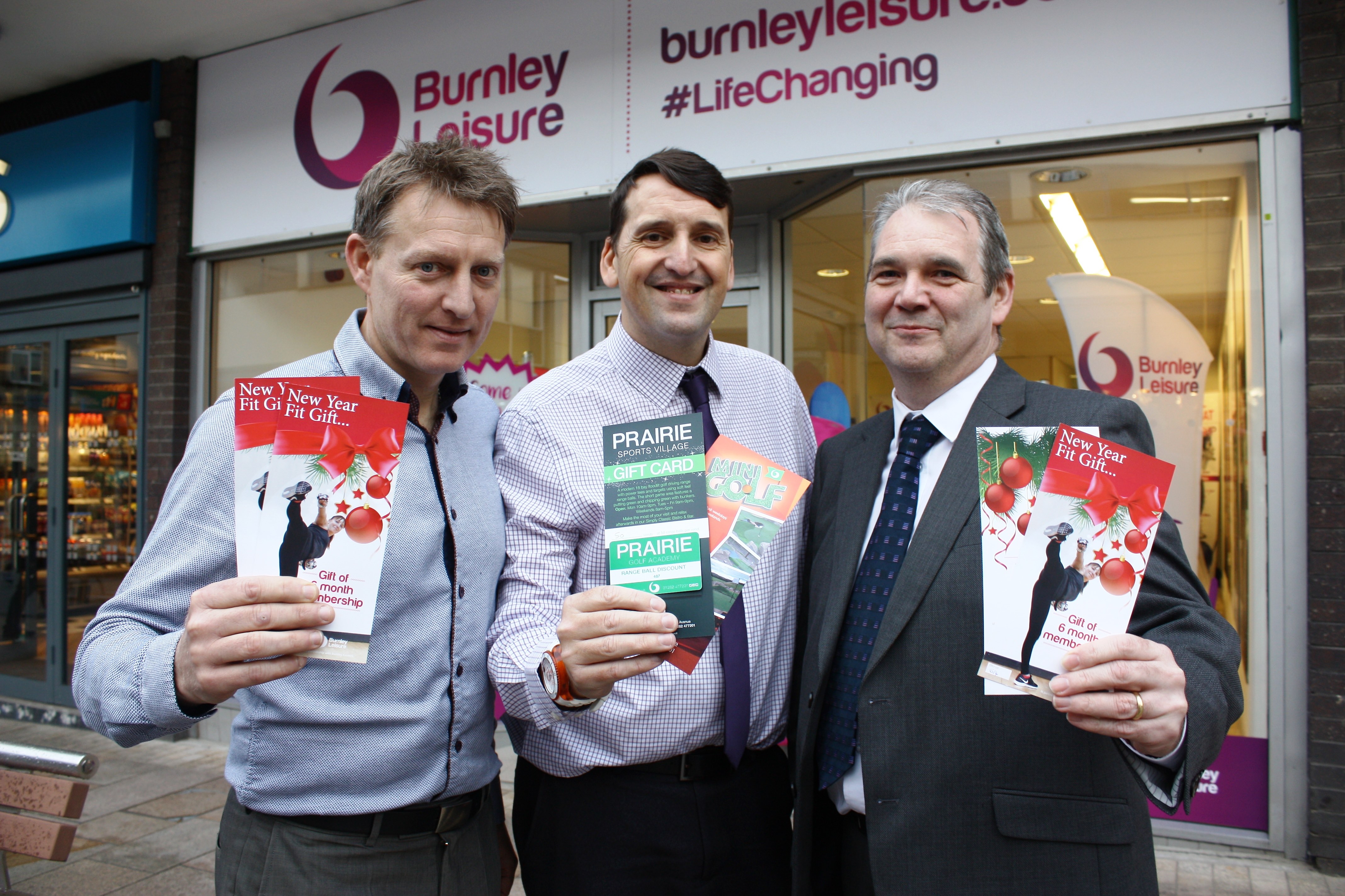 Shoppers can get a gift of fitness at a new Burnley Leisure store