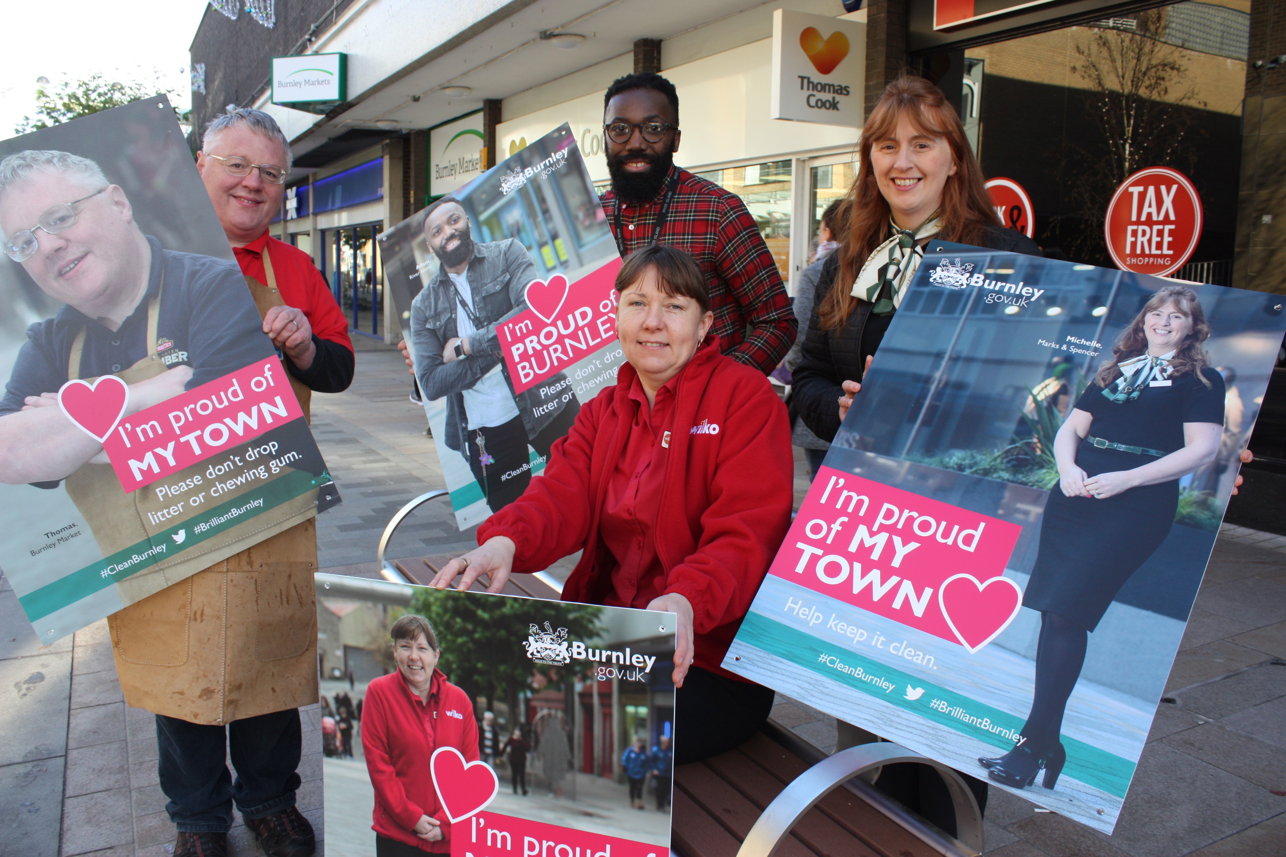 Town centre businesses back “keep  it clean” call