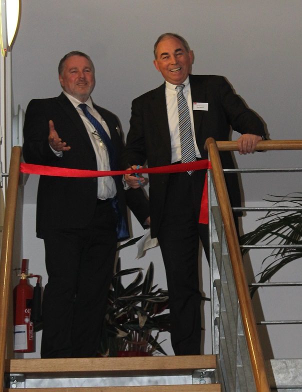 Council Leader Opens New Property Company Office