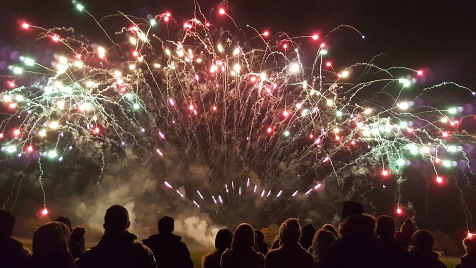 Thousands turn out for Towneley bonfire event