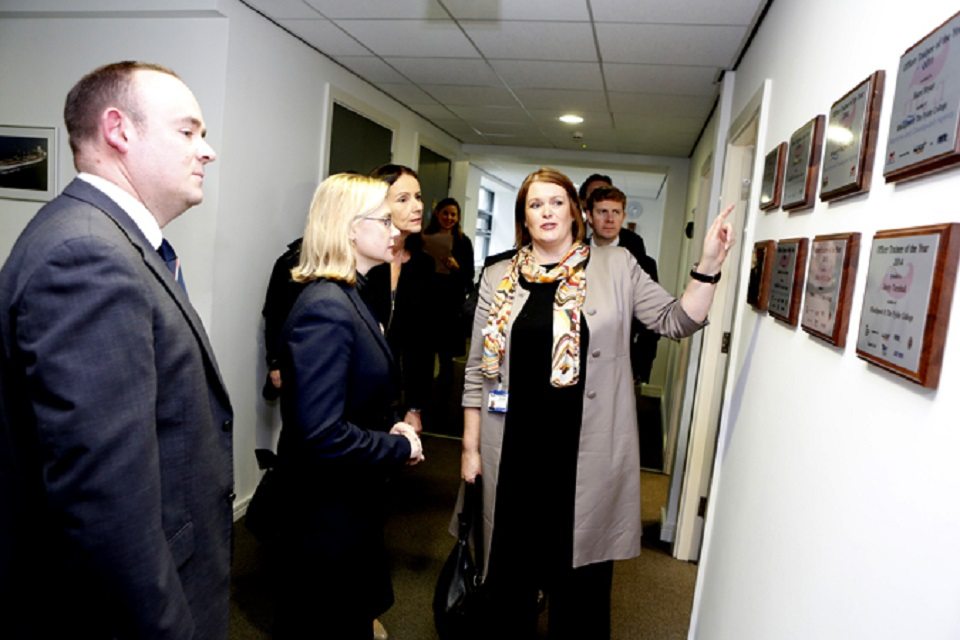 Education Secretary visits Blackpool on opportunity areas tour