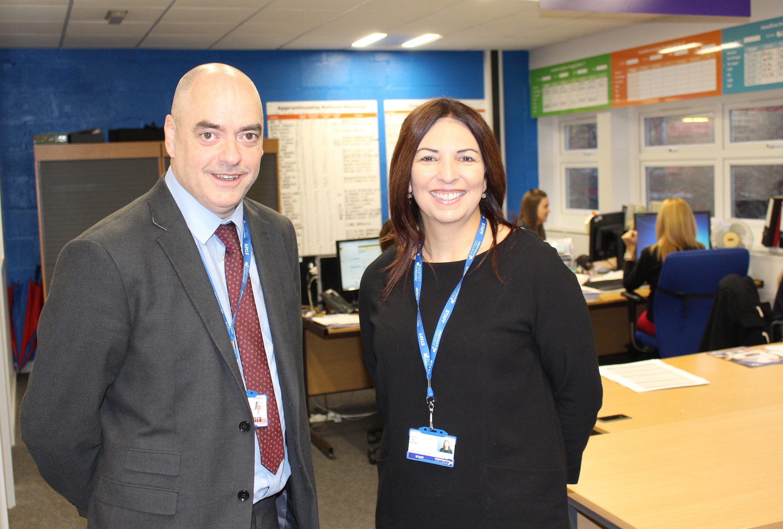 College Recruits and Promotes to Boost Lancashire Skills