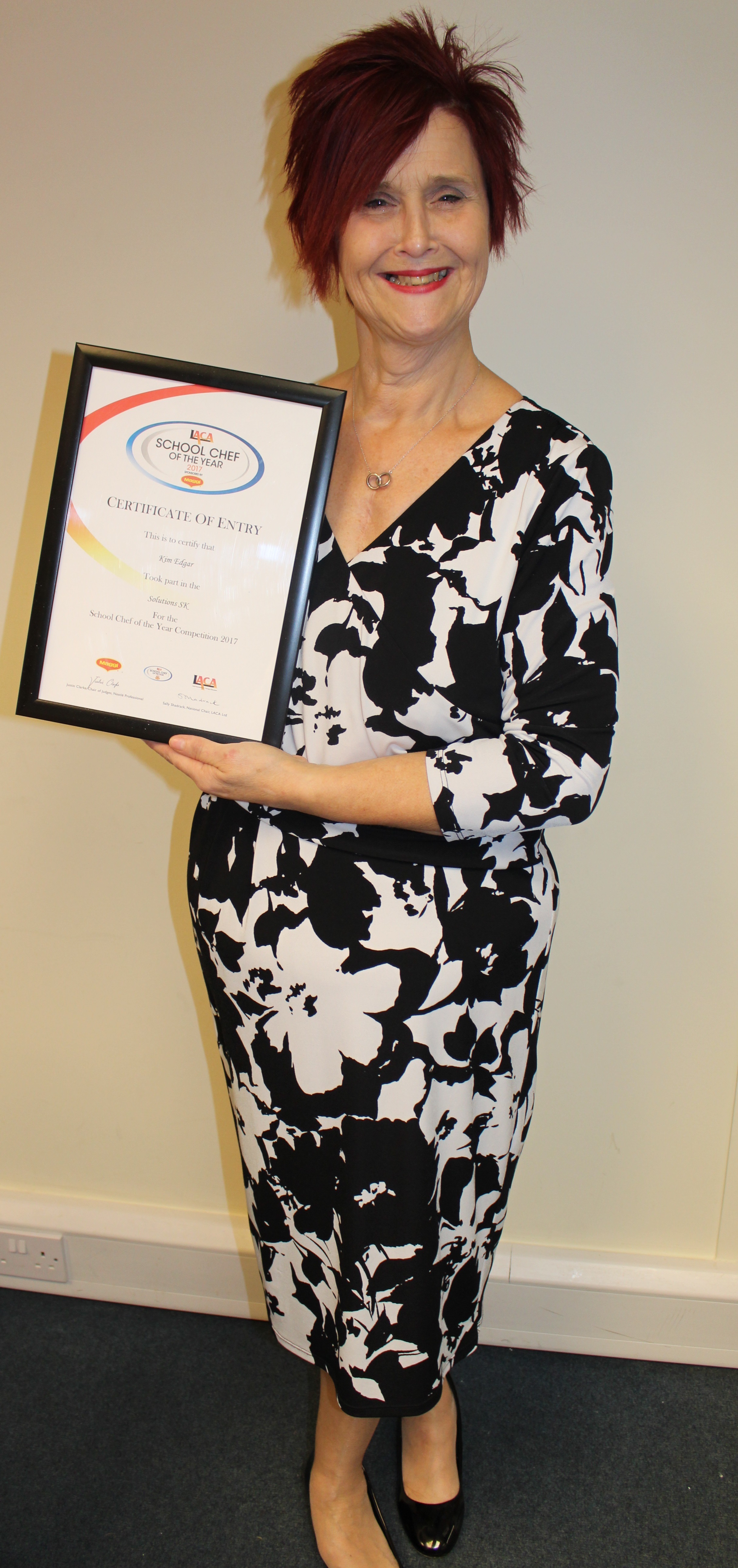 Solutions SK School Cook is a finalist in the North West School Chef of the Year competition