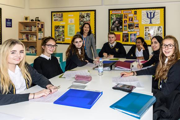 Business leaders shape futures at Archbishop Blanch Sixth Form