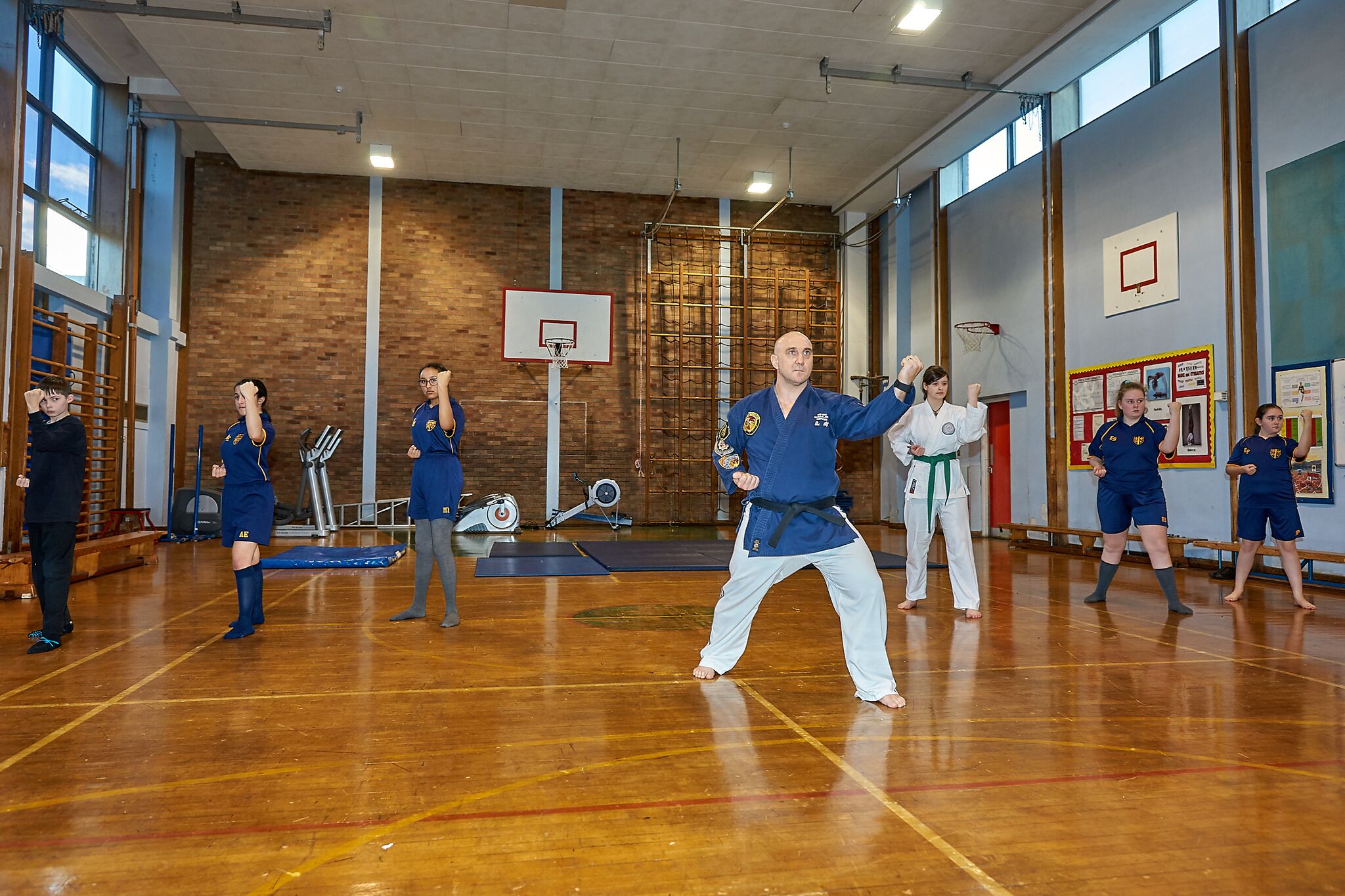 Savvy Savio teacher nurturing the (martial) art of confidence, discipline and personal development
