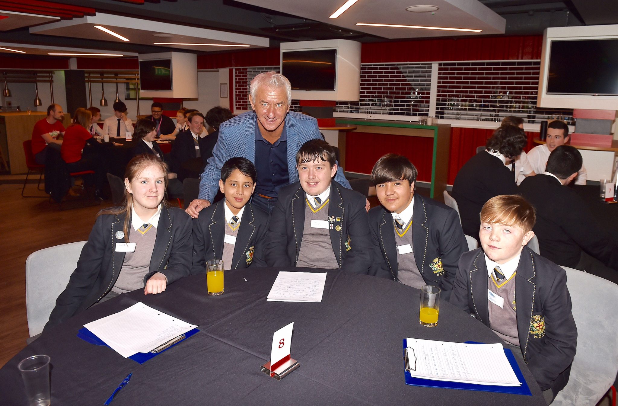 Notre Dame Catholic College students inspired by careers day at Liverpool Football Club
