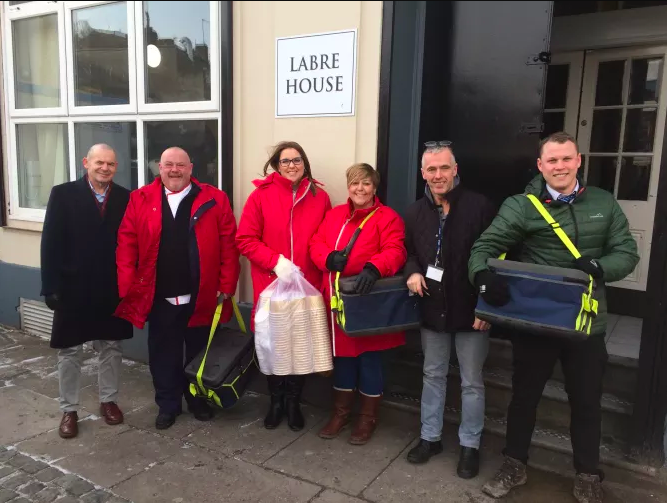 Virgin Trains treats Liverpool’s homeless to a Global Scouse Day meal