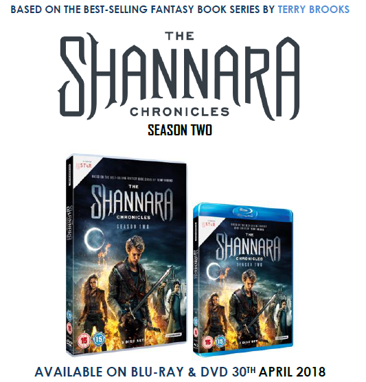 THE SHANNARA CHRONICLES SEASON 2 – AVAILABLE ON BLU-RAY & DVD – 30TH APRIL