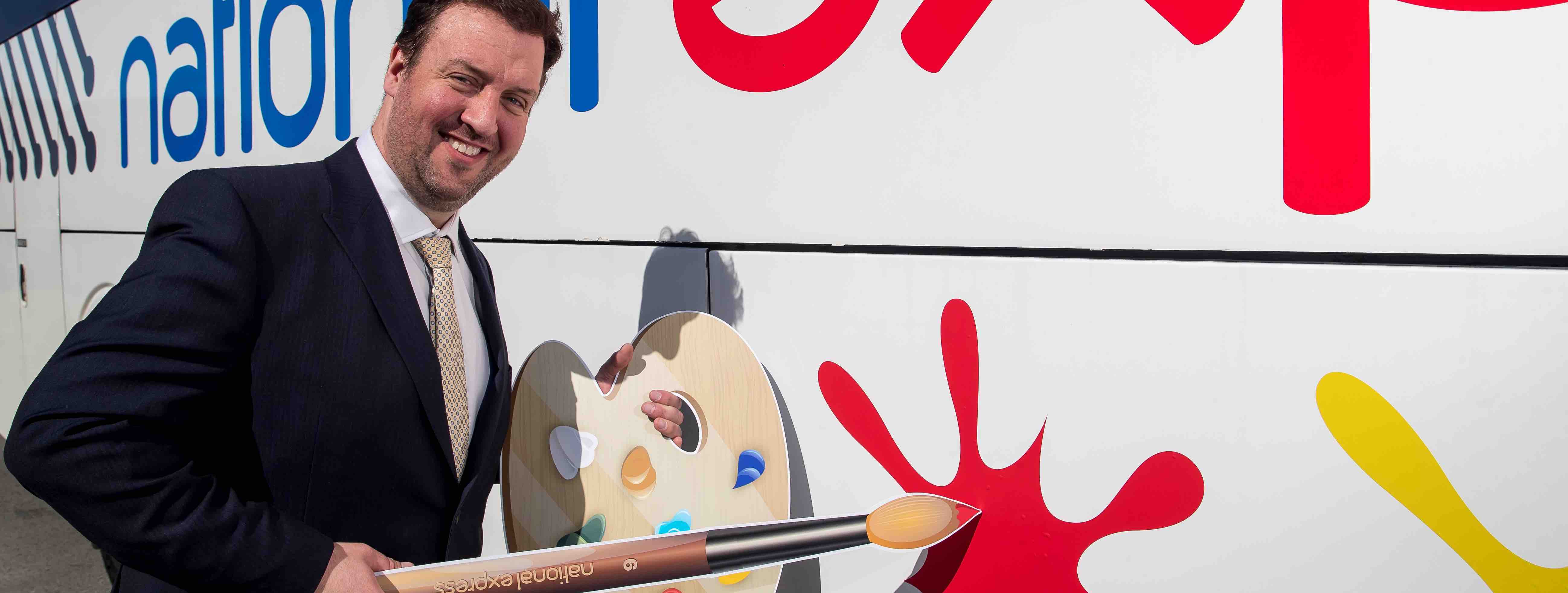 Kids called on to get creative and Colour the Coach National Express launches kids art competition