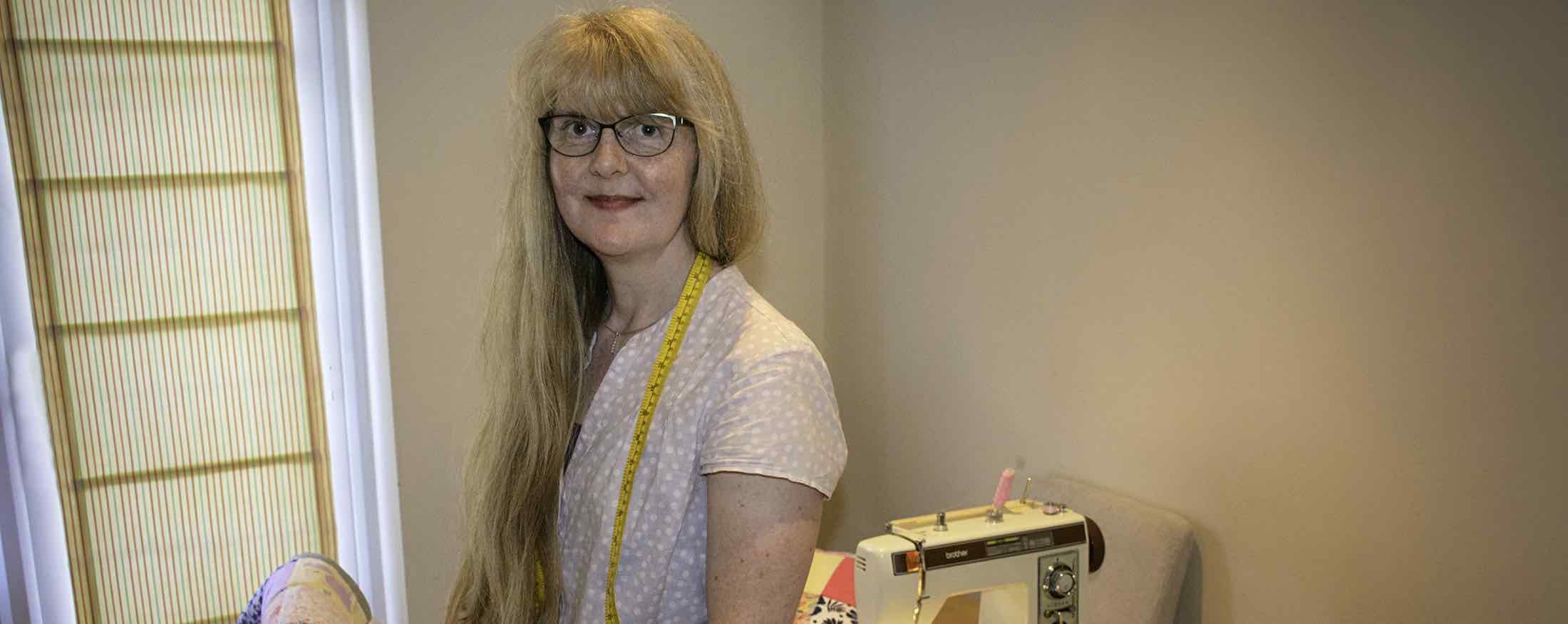 ​​Local website developer swaps PC for sewing machine with launch of bespoke baby quilts business