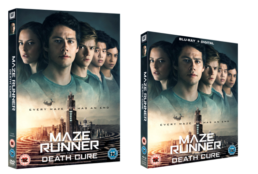 MAZE RUNNER: THE DEATH CURE – AVAILABLE ON 4K UHD, BLU-RAY AND DVD – 28TH MAY