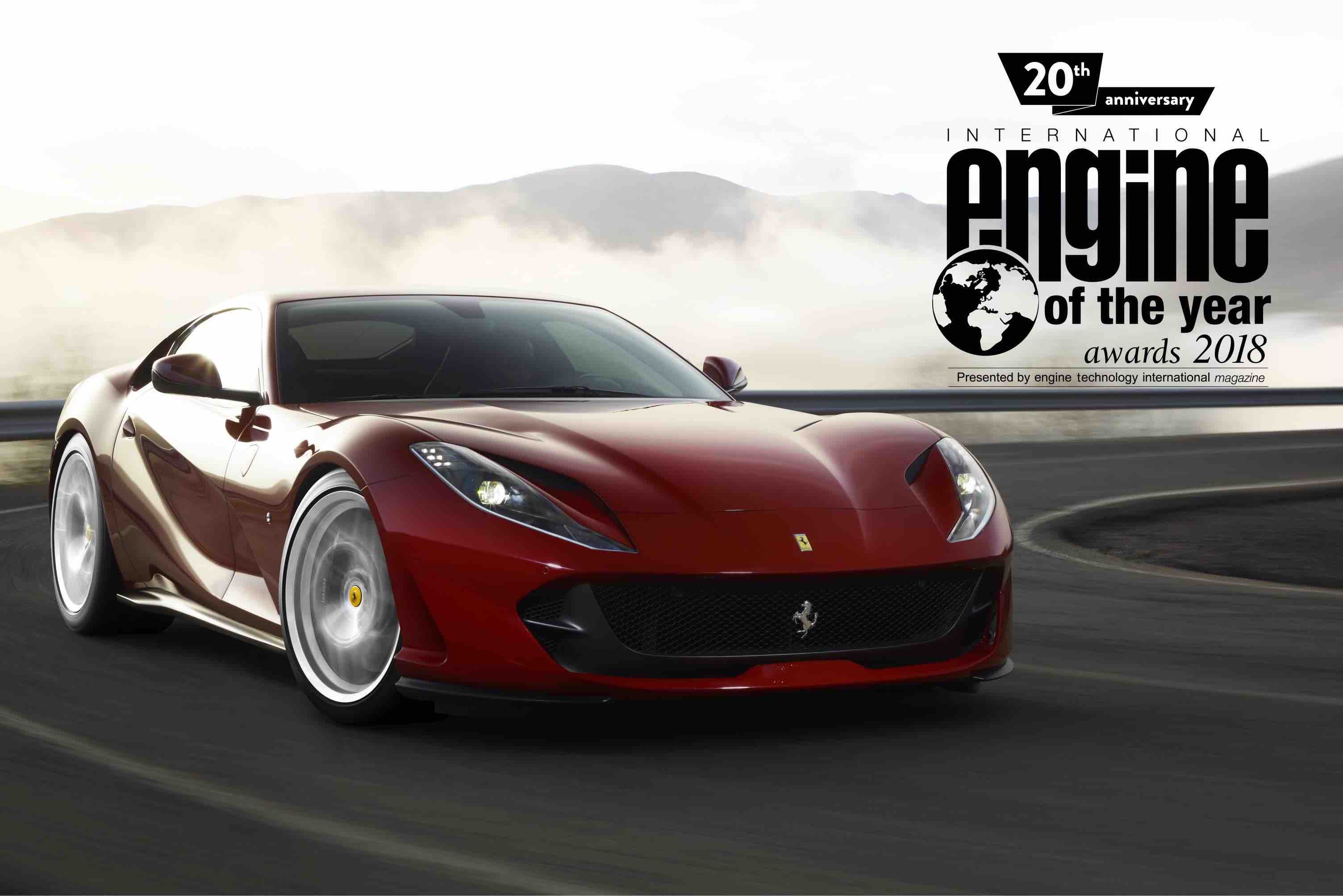 FERRARI’S TURBO-CHARGED V8 IS VOTED THE BEST ENGINE OF THE LAST 20 YEARS