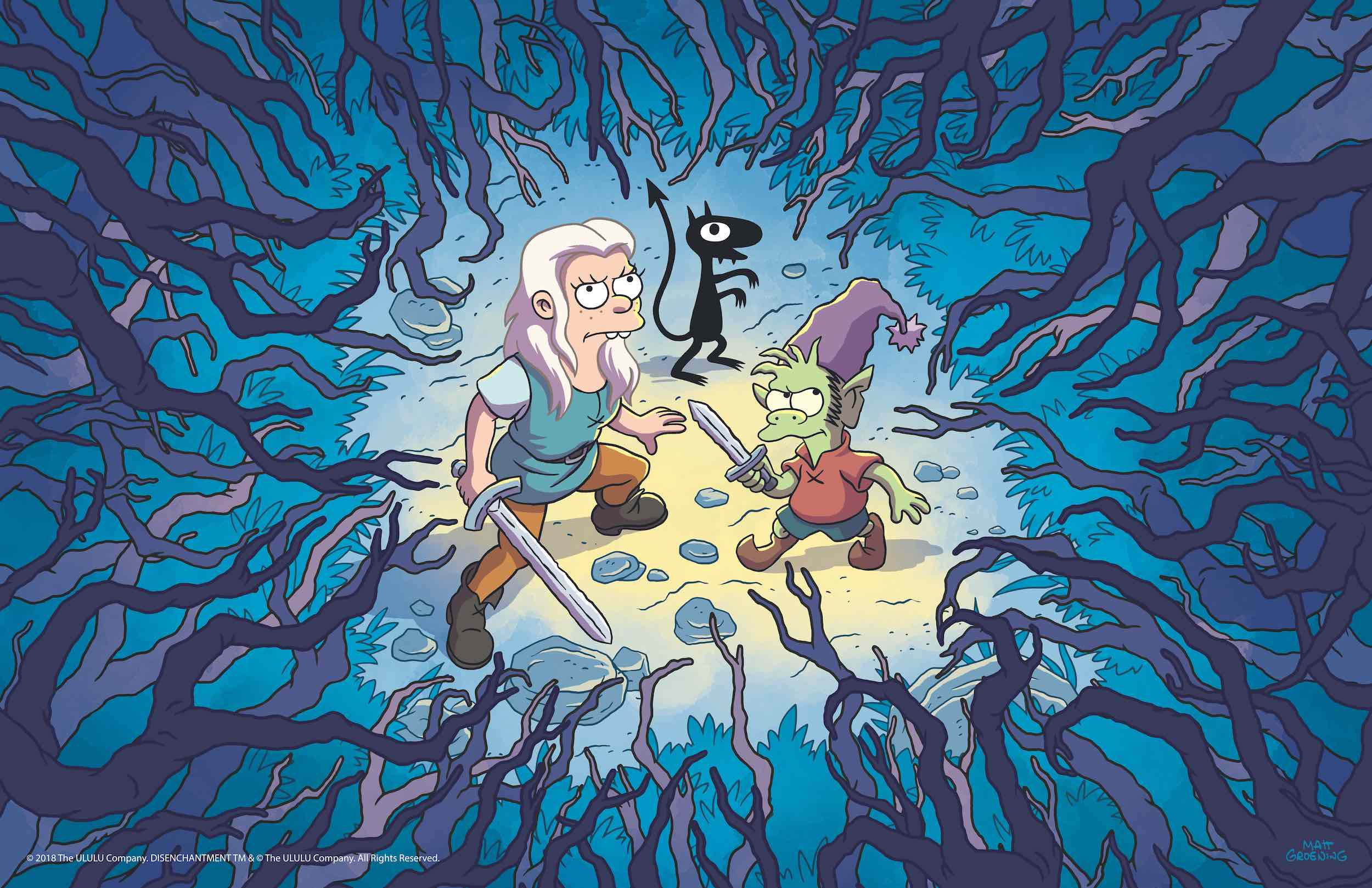 Matt Groenings DISENCHANTMENT coming to Netflix *Teaser Trailer*