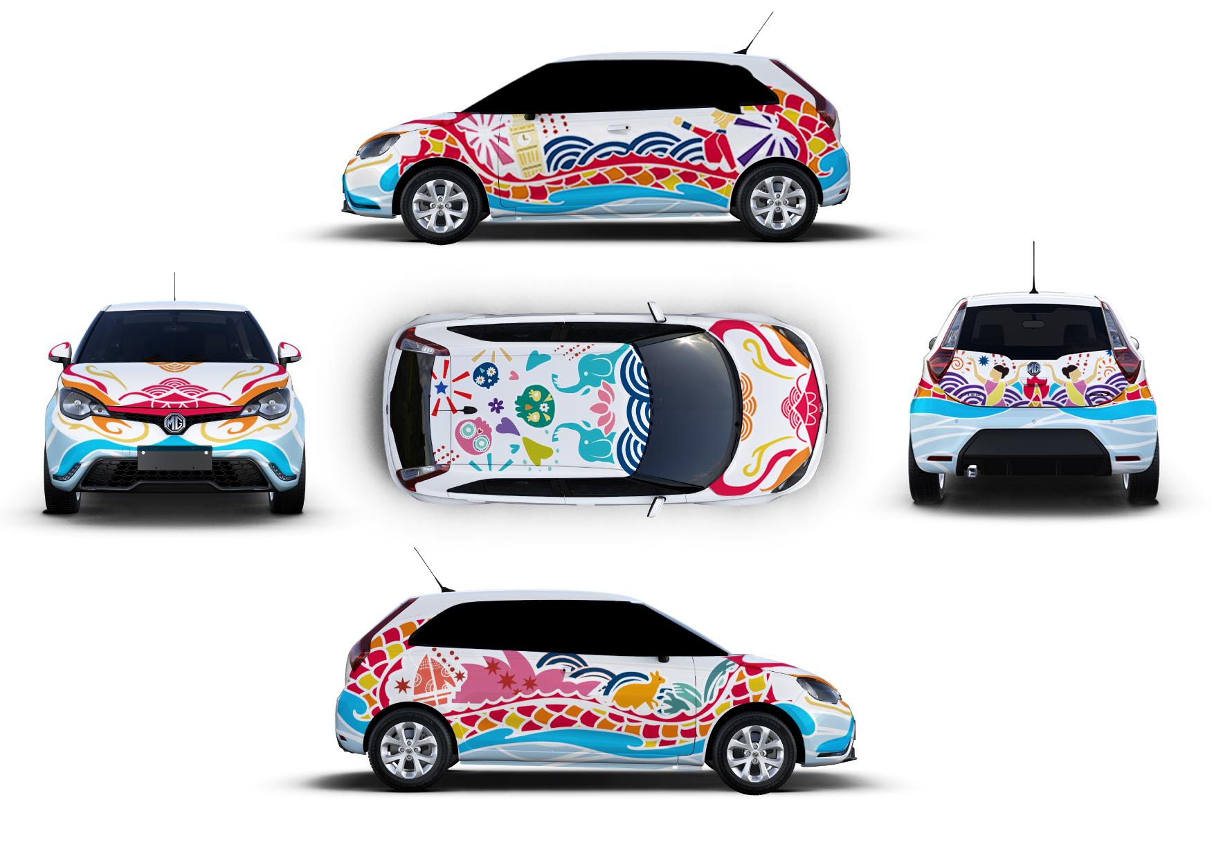 MG SHOWS OFF ITS CREATIVITY AT MG LIVE!