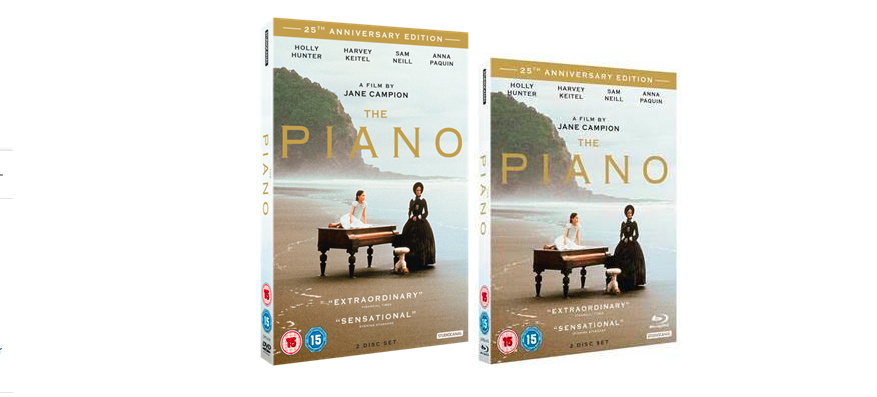THE PIANO – 25TH ANNIVERSARY – AVAILABLE ON BLU-RAY & DVD – 16TH JULY