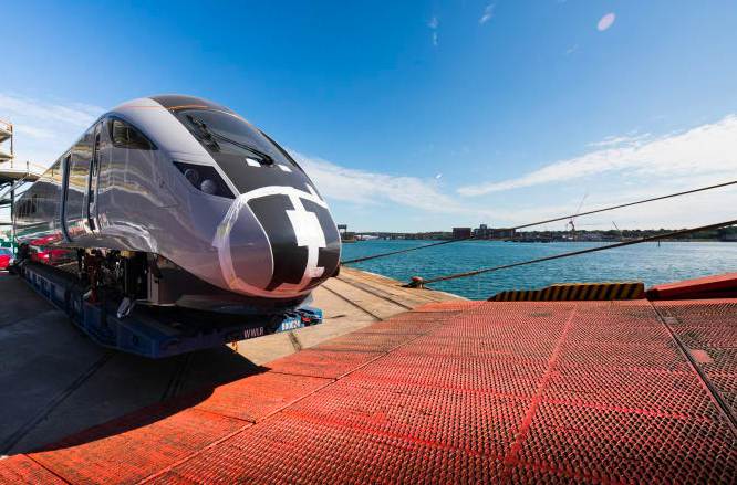 First of TPEs bullet train inspired fleet arrives in the UK