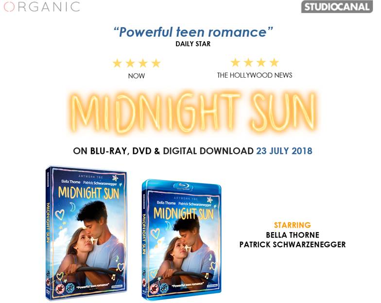 MIDNIGHT SUN | On Blu-ray, DVD & Digital, 23 July