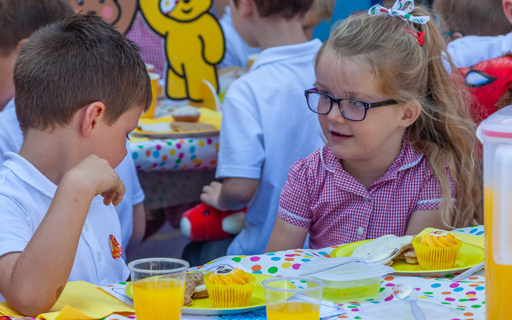 Asda Southport hosts a Picnic for Pudsey!