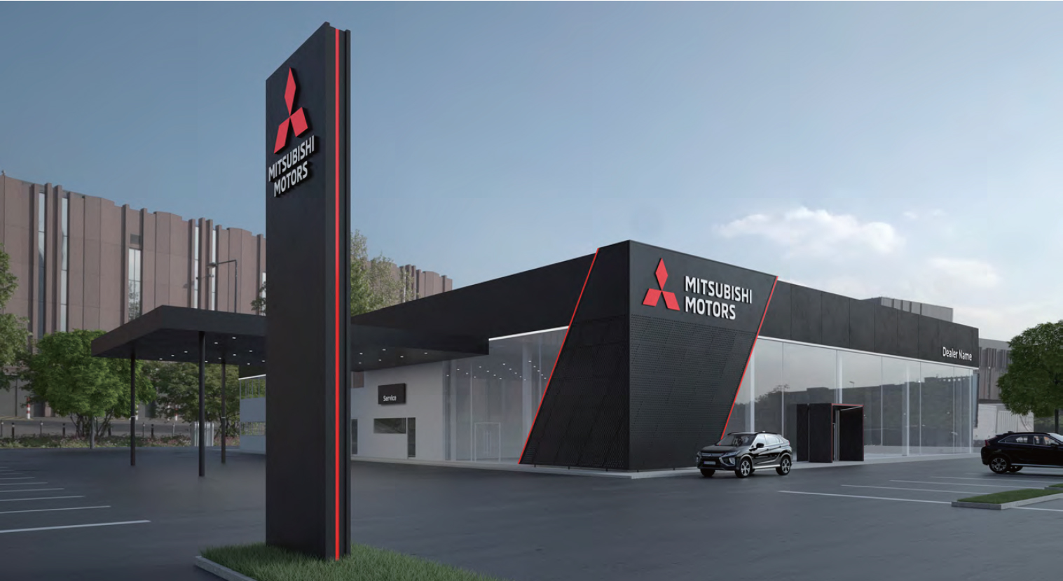 MITSUBISHI MOTORS INTRODUCES NEW DEALERSHIP DESIGN TO STRENGTHEN BRAND IMAGE