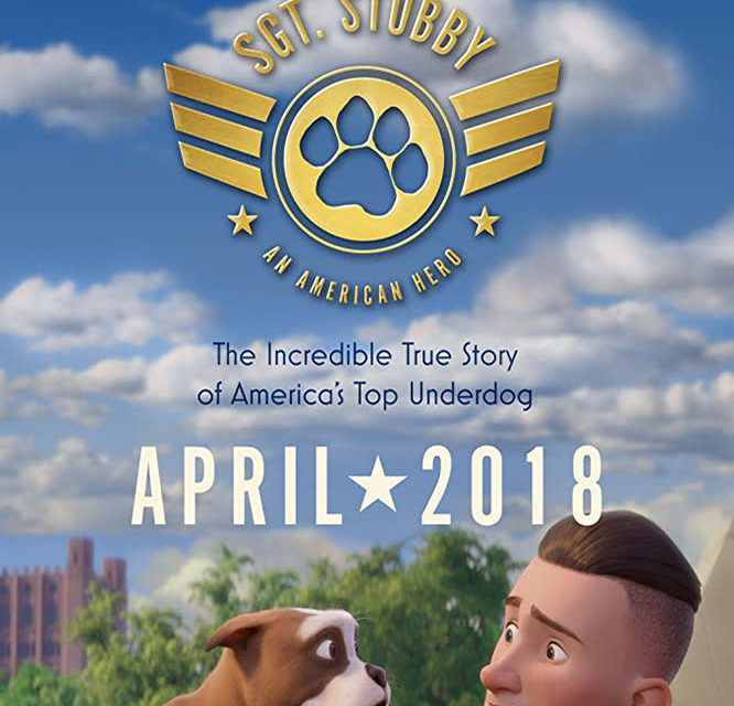 SGT. STUBBY marches into UK cinemas August 10 / with Logan Lerman, Helena Bonham Carter, Gerard Depardieu