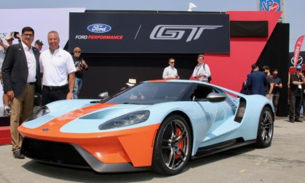 GULF AND FORD MOTOR COMPANY JOIN FORCES FOR ANOTHER LUBRICANT INDUSTRY FIRST WITH THE ’68 HERITAGE EDITION FORD GT