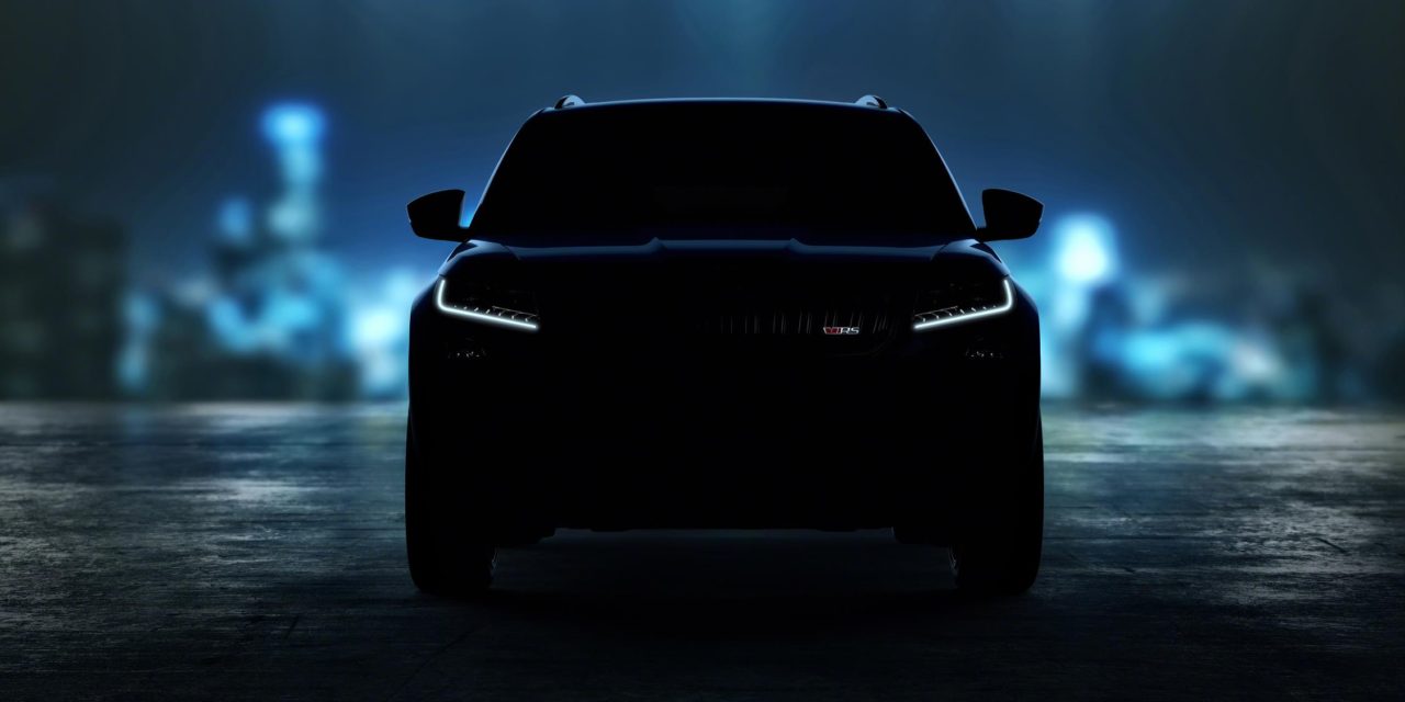 ŠKODA’S KODIAQ vRS PREPARES FOR ITS WORLD PREMIERE