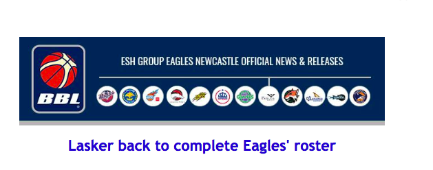 Lasker back to complete Eagles’ roster
