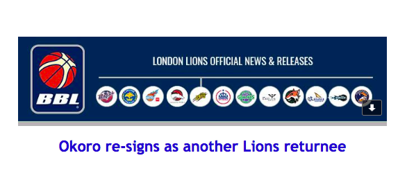 Okoro re-signs as another Lions returnee