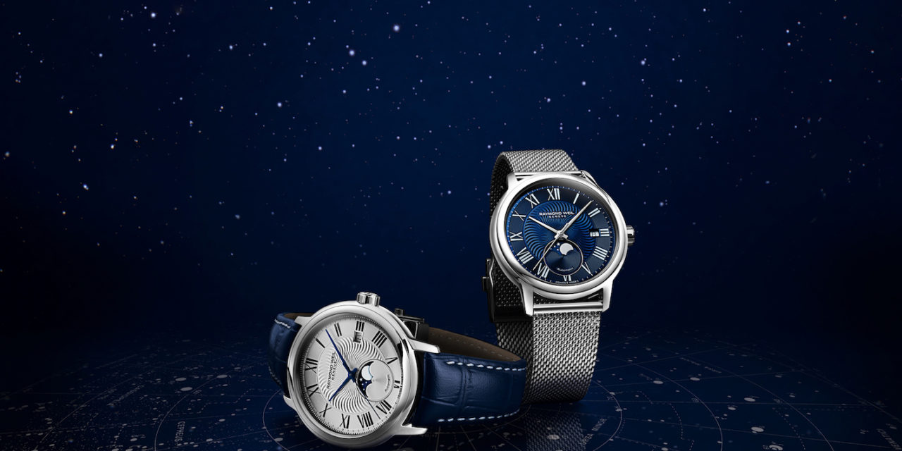 Raymond Weil celebrates the stellar world with the new Maestro Moon Phase Collection