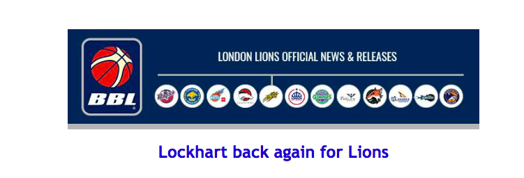 Lockhart back again for Lions