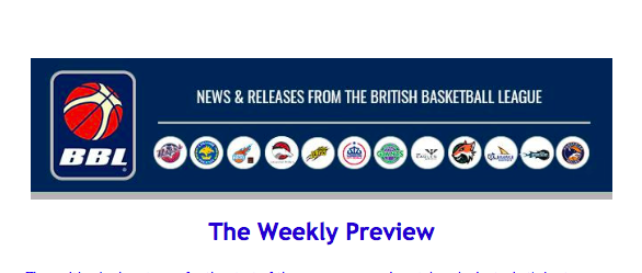 British Basketball League: The Weekly Preview