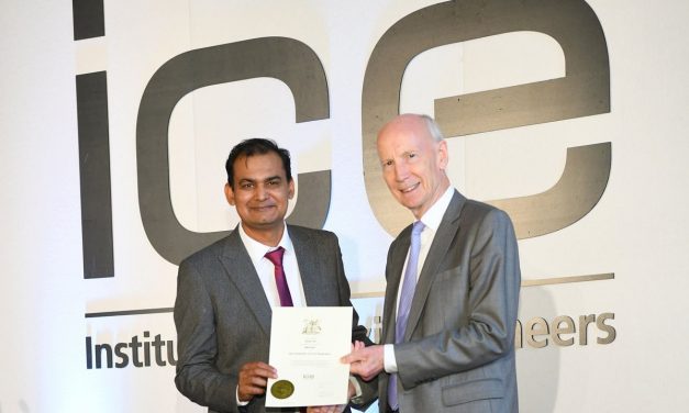 Manchester engineer achieves professional award