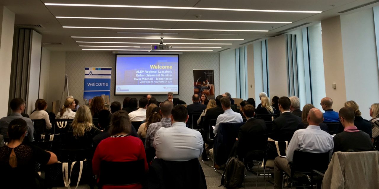 ALEP’s first roadshow sees property professionals gather for afternoon of enfranchisement enlightenment