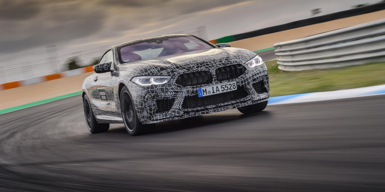 THE NEW BMW M8 EN ROUTE TO SERIES PRODUCTION