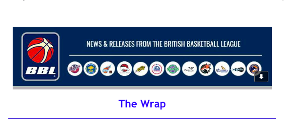 News from British Basketball League – The Wrap