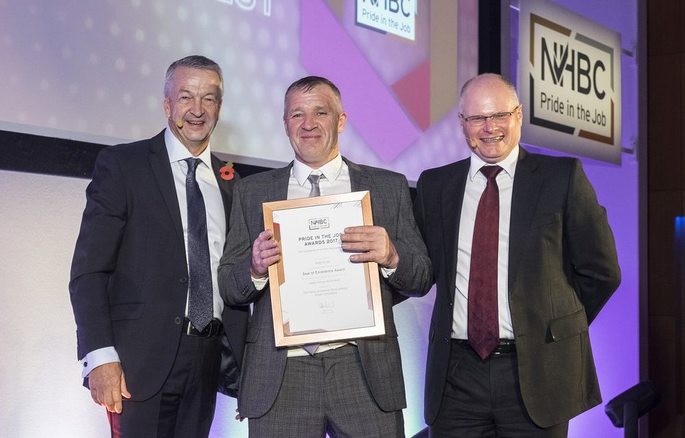 Hat-Trick for Miller Homes Site Manager at Pride in the Job Awards