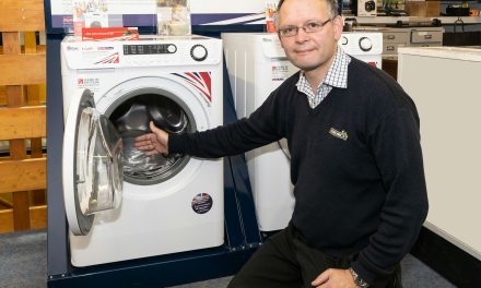 Bakewells one of first with new British made washers from Ebac