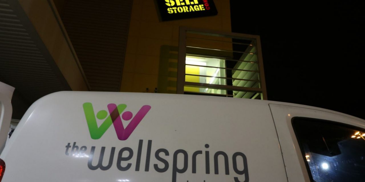 Big Yellow Self Storage Stockport Offers Support To Wellspring Stockport Charity Rucksack Project