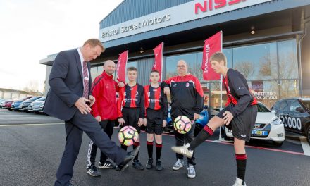 Bristol Street Motors Sheffield Nissan supports local football club