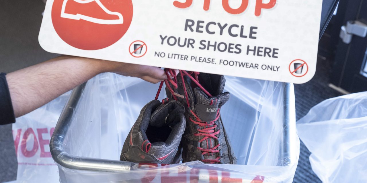 NEWTON HEATH SHOE RETAILER HELPS RECYCLE OVER 12 TONNES OF SHOES IN THE LAST YEAR