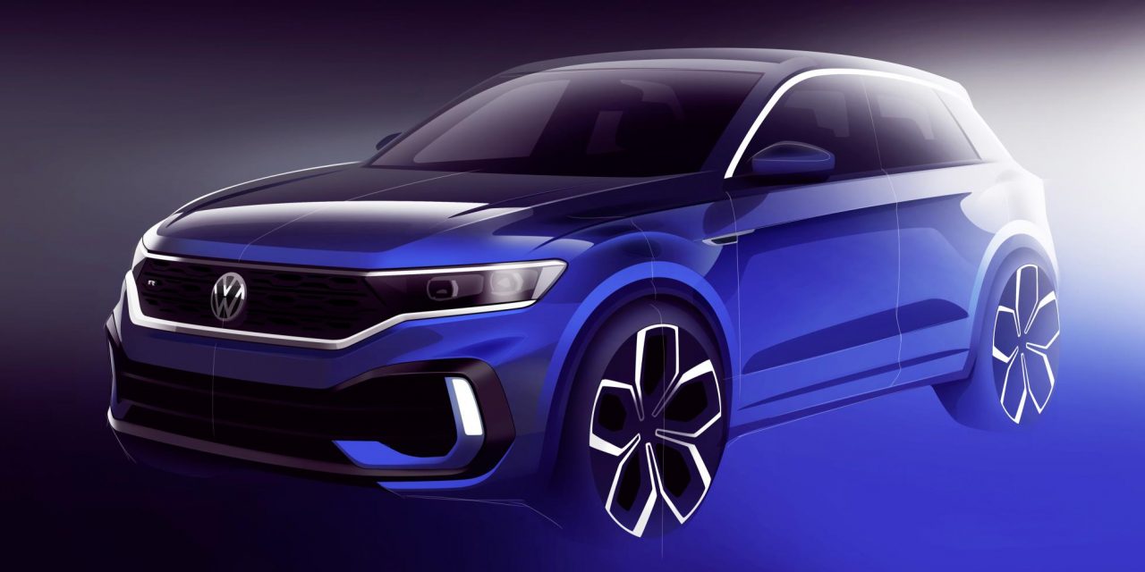 TRADE FAIR PREMIERE IN GENEVA VOLKSWAGEN T-ROC R TOP MODEL
