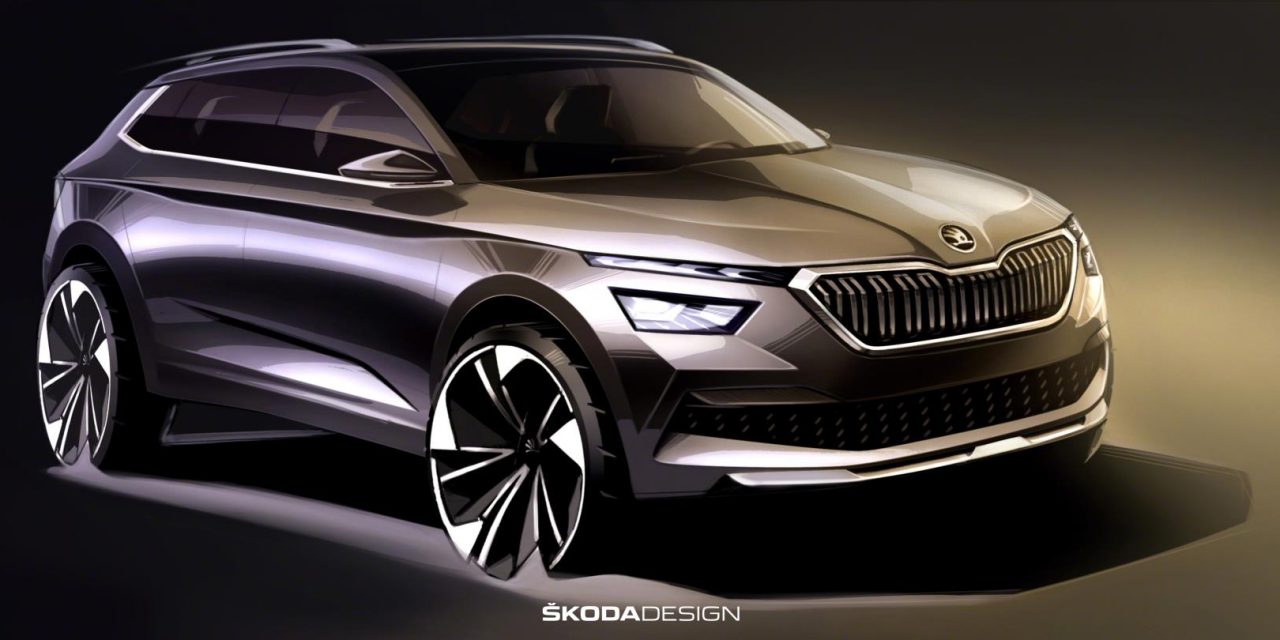 FIRST SKETCHES OF THE ŠKODA KAMIQ: OUTLOOK OF THE NEW CITY SUV