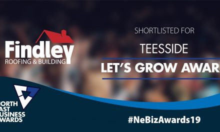 Teesside roofing company shortlisted for North East Business Awards